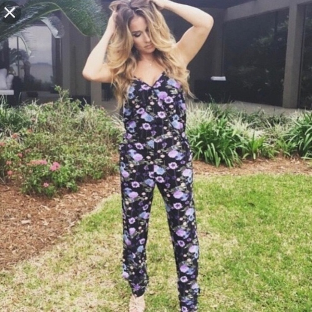 Kittenish Floral Romper!!